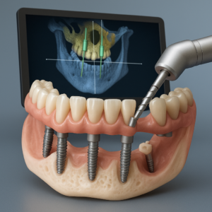 השתלת שיניים ממוחשבת – דיוק, נוחות וטכנולוגיה שמביאה תוצאה מושלמת